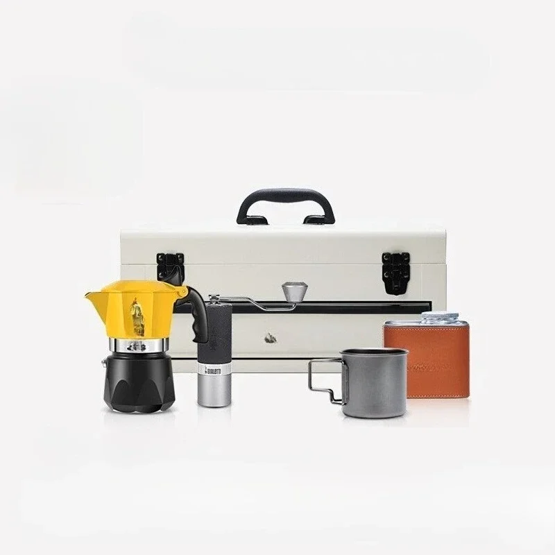 Coffee Equipment Gift - Set Completo per Caffè da Campeggio