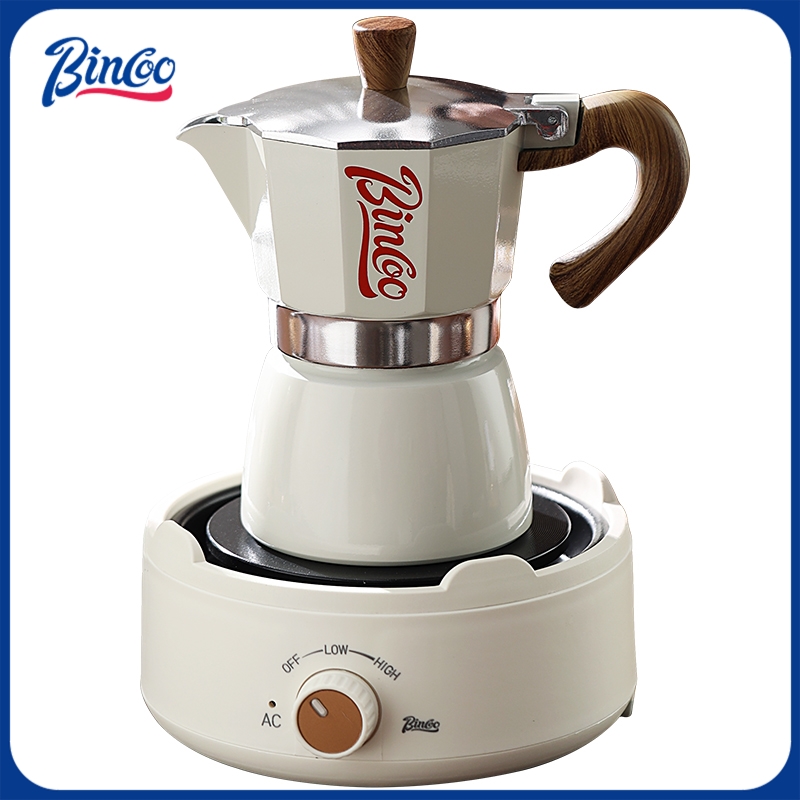 Coffee Equipment Wdt - Bincoo Moka e fornello elettrico combinato