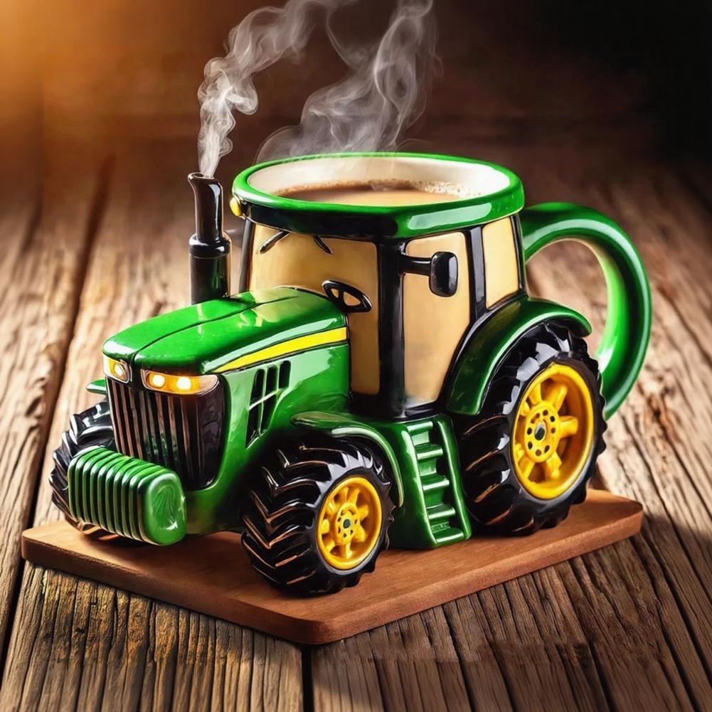 Coffee Equipment Gift - Tazza da caffè per trattore realizzata