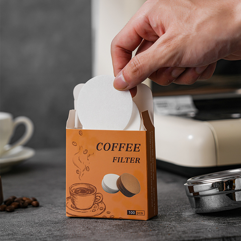 Coffee Equipment Wdt - Set di 100 Filtri Rotondi in