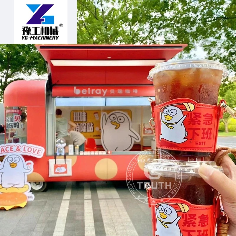 Coffee Equipment In China - Rimorchi per Cibo Personalizzati, Completamente Attrezzati,