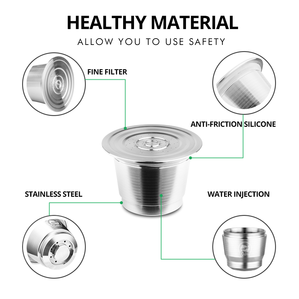 Capsule di caffè riutilizzabil - Coffee Equipment Wdt recensione e prezzo