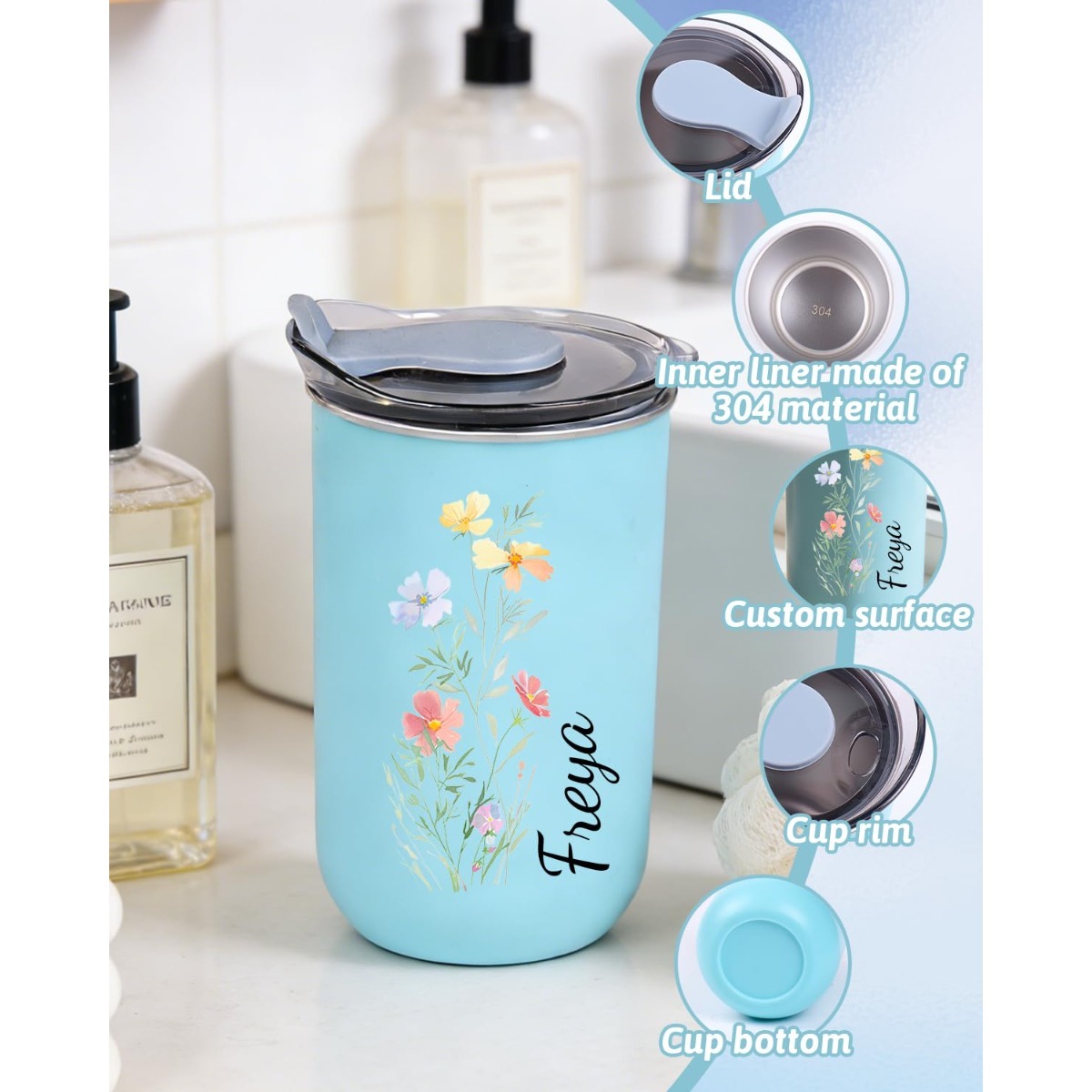 Tazza da auto personalizzata i - Coffee Equipment Gift recensione e prezzo