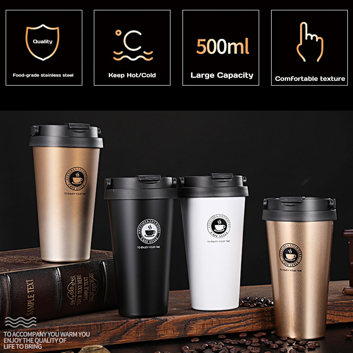 Tazza da Viaggio Isolata 16 oz - Coffee Equipment Gift recensione e prezzo