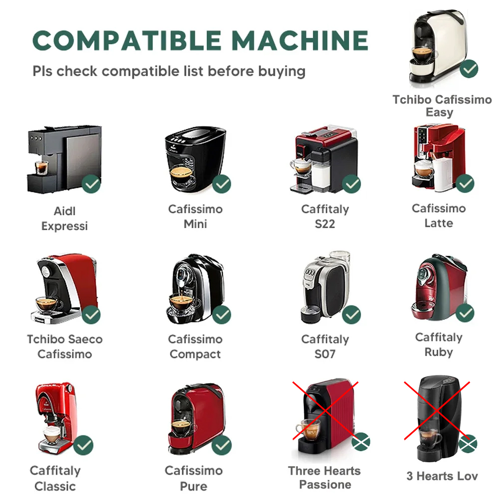 Per 3 Cuori Tchibo Cafissimo K - Coffee Equipment Wdt recensione e prezzo